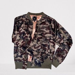 Camo Bomber Jacket